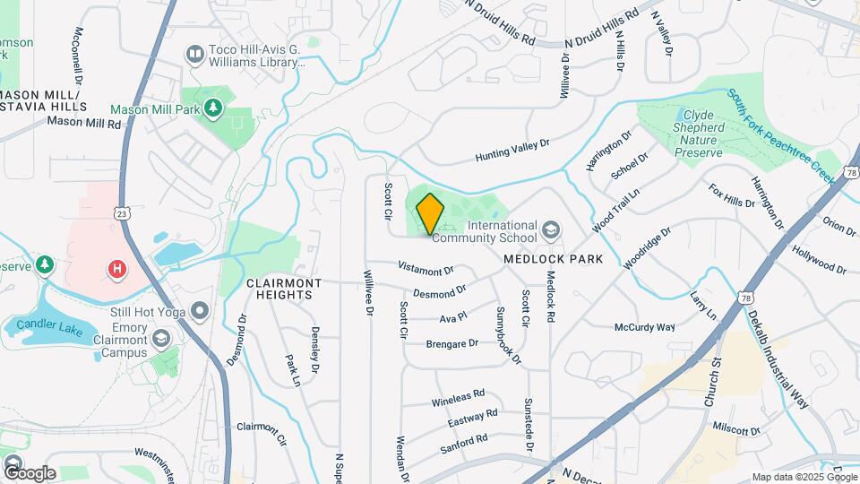 930 Scott Cir Map and Location Details