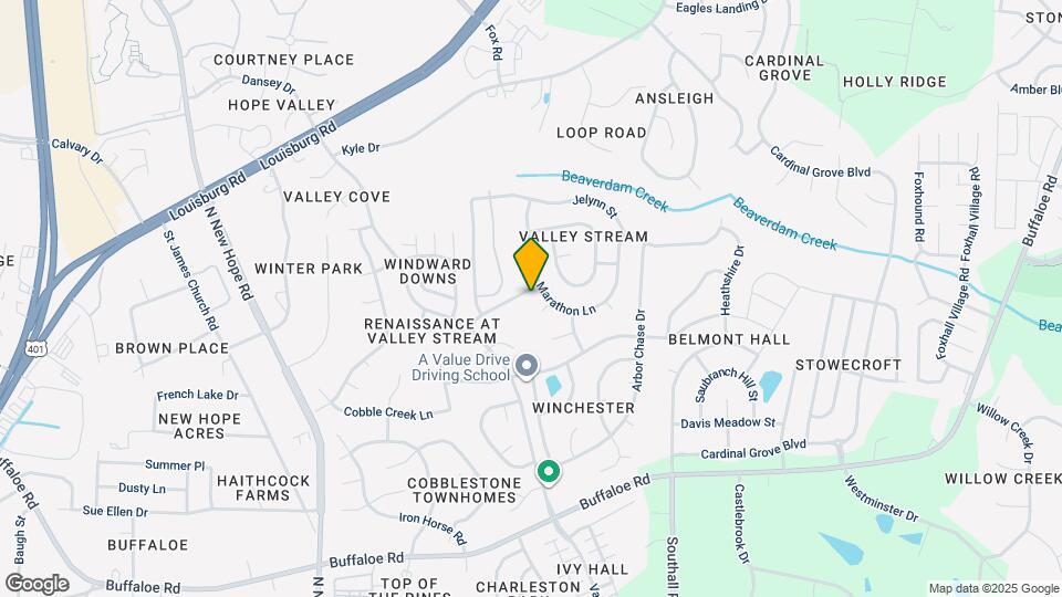 4716 Triple Creek Dr Map and Location Details