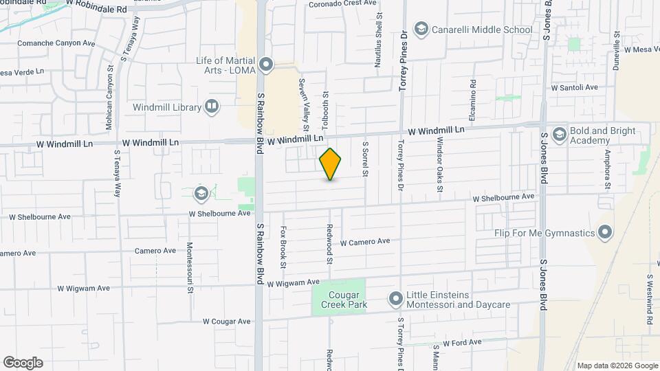 6694 Melodic Ct Map and Location Details