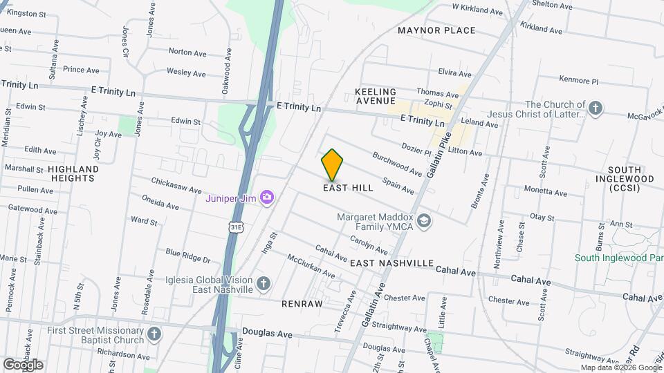 918 Delmas Ave Map and Location Details