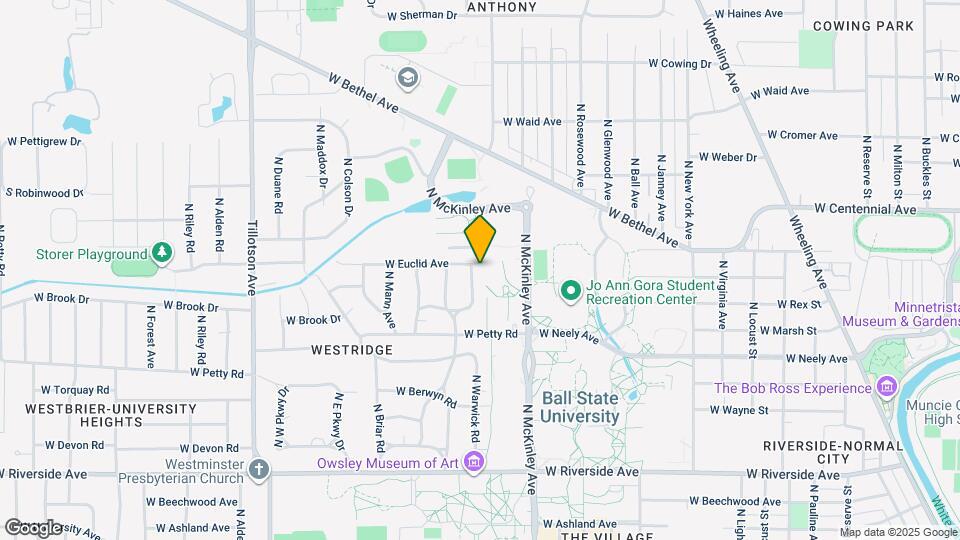 1512 N Woodridge Ave Map and Location Details