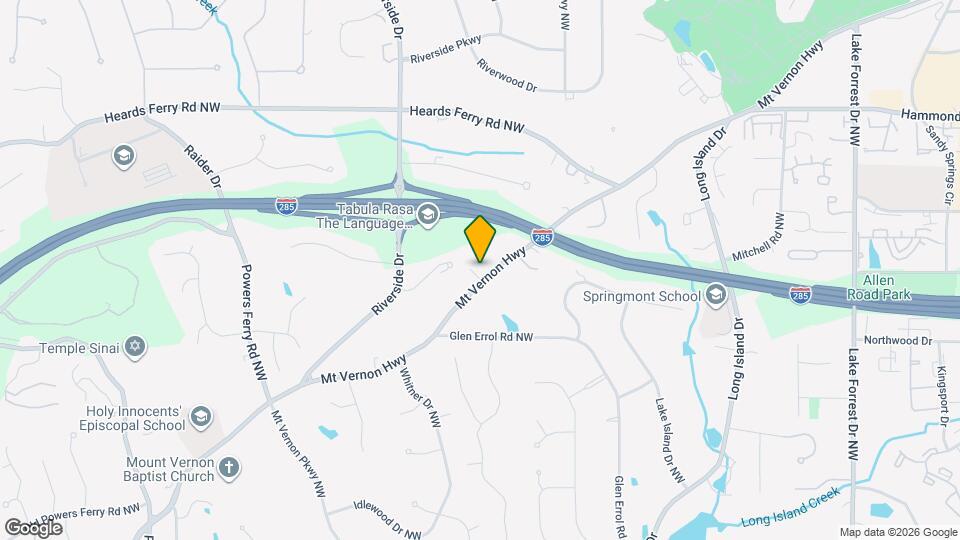 475 Mount Vernon Hwy NE Map and Location Details