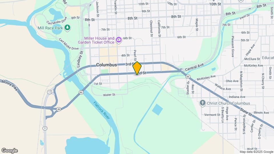 The Taylor Mapa y Detalles de la Ubicación