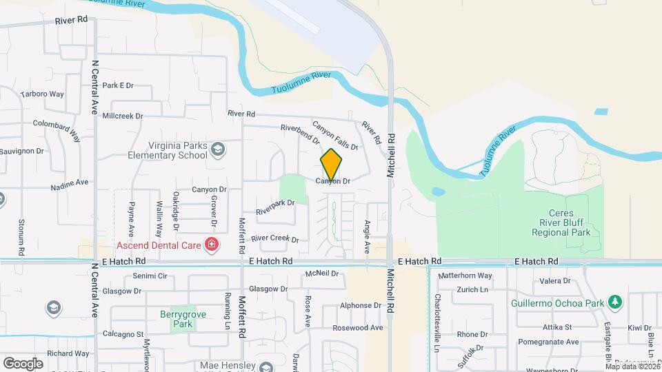 2808 Canyon Dr Map and Location Details