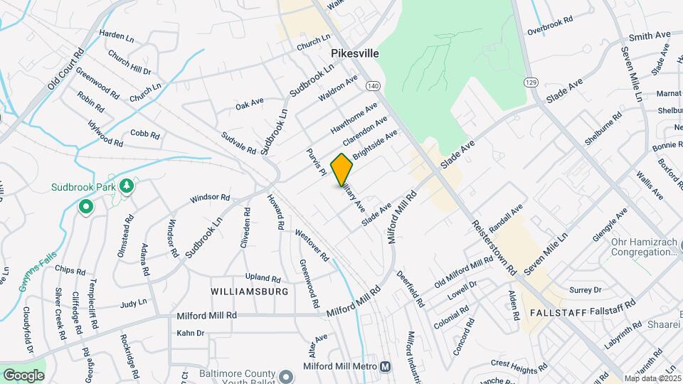 624 Military Ave Map and Location Details