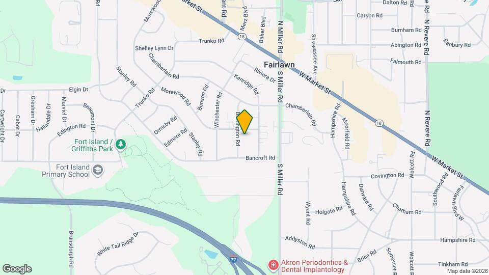 2850 Morewood Rd Map and Location Details