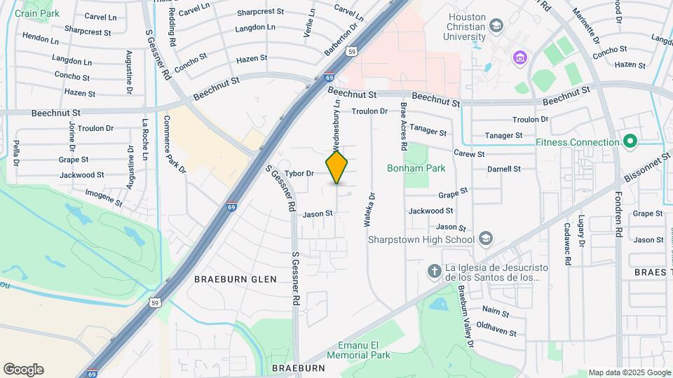 8636 Wednesbury Ln Map and Location Details