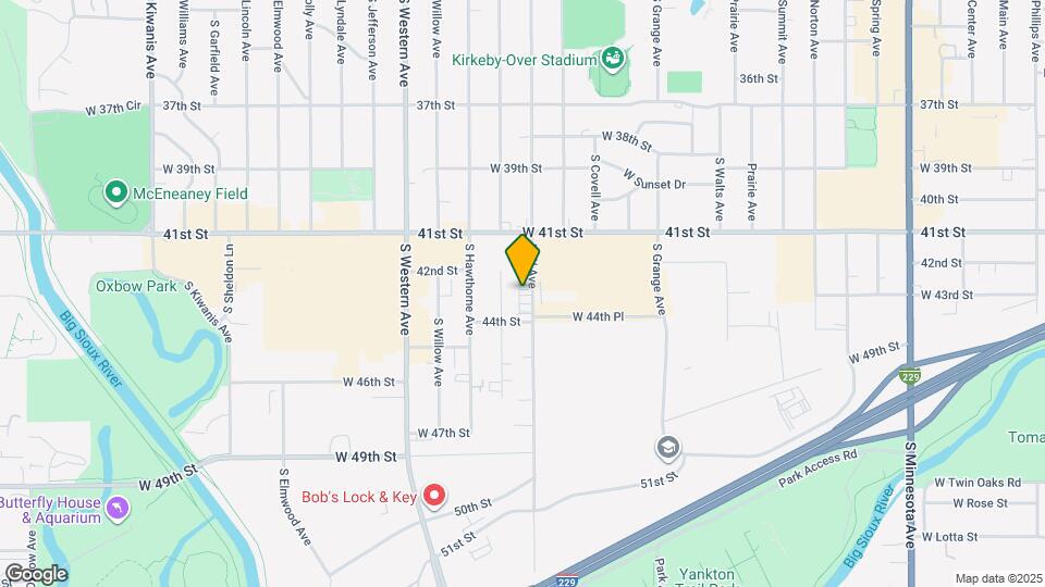 3515 S West Ave, Unit #2 Map and Location Details