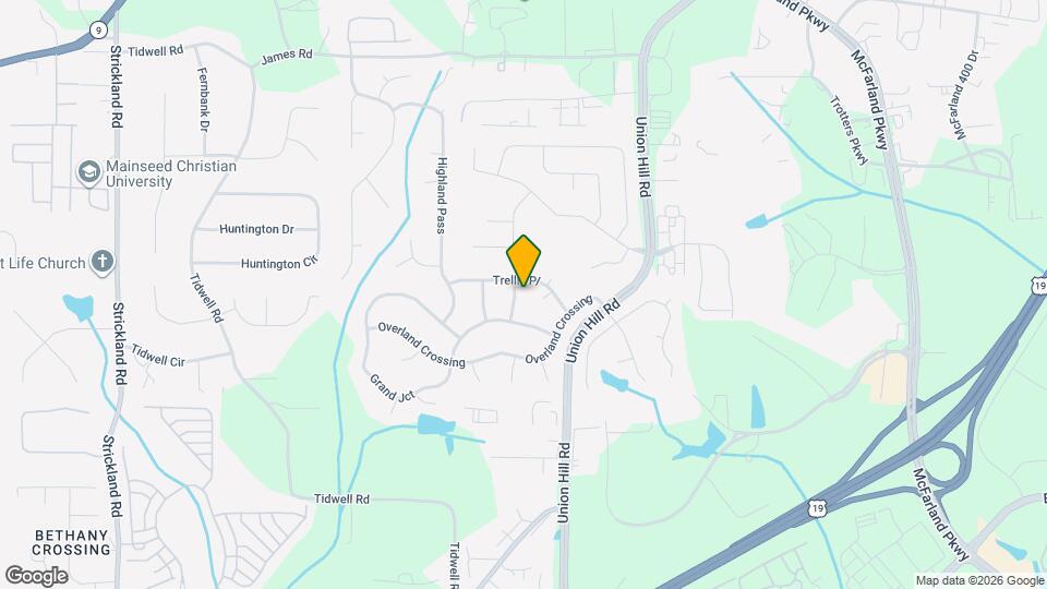 1550 Argonne Ln Map and Location Details