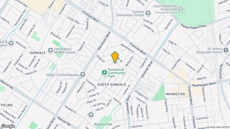 40325 Davis St Map and Location Details