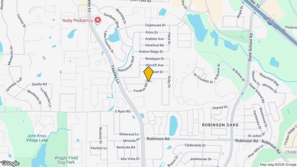 2636 Fondren Rd Map and Location Details