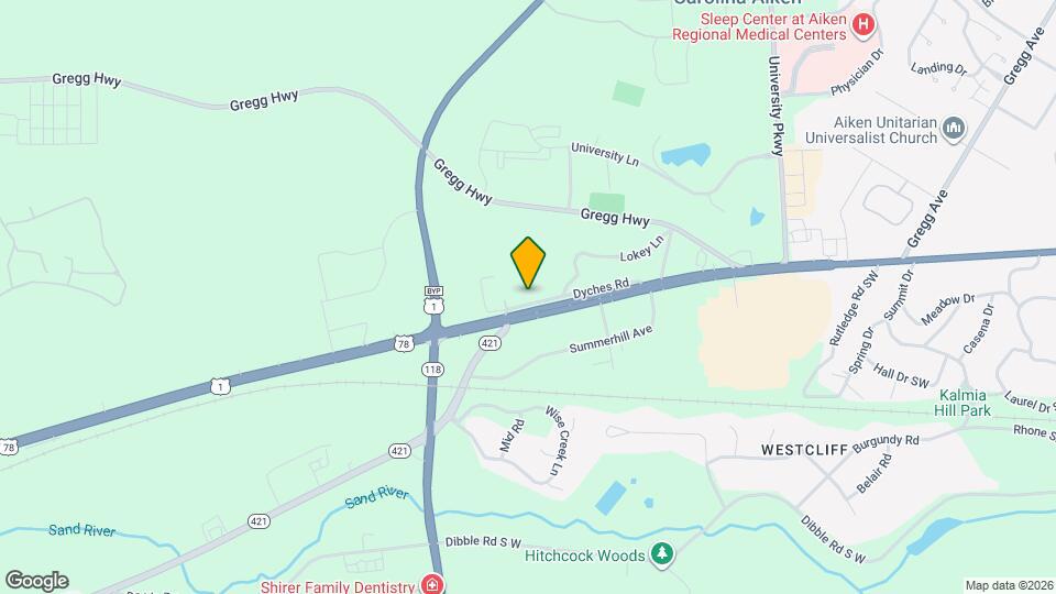 3826 Dyches Rd Map and Location Details