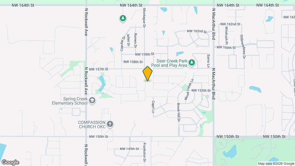 15720 Potomac Dr Map and Location Details