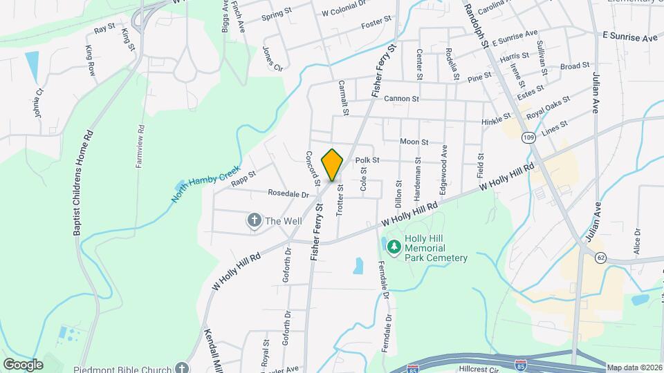 715 Fisher Ferry St Map and Location Details