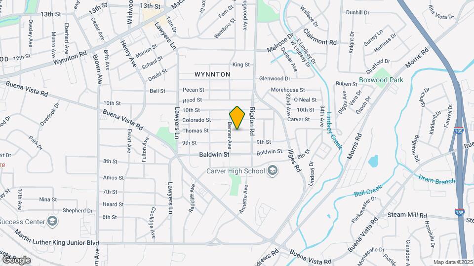 2916 Thomas St Map and Location Details