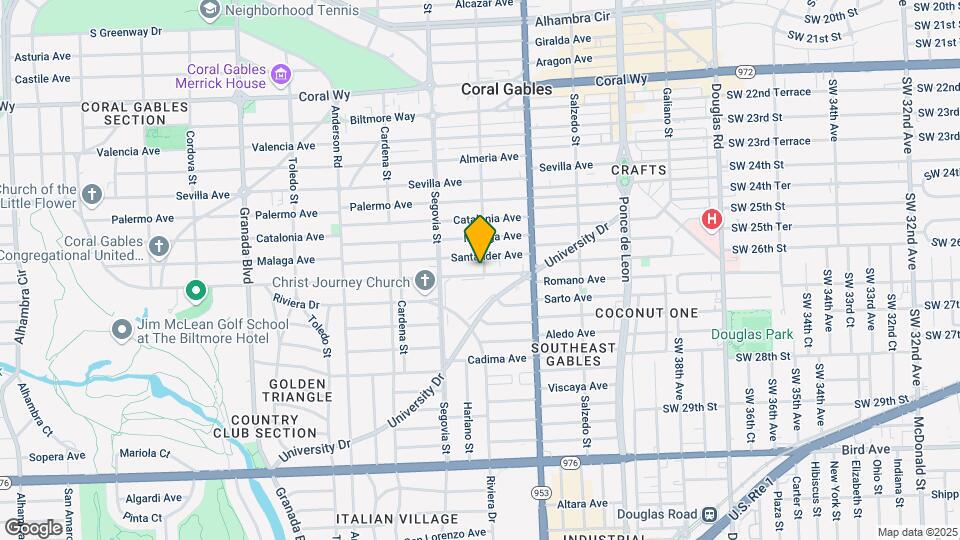 3130 Hernando St Map and Location Details
