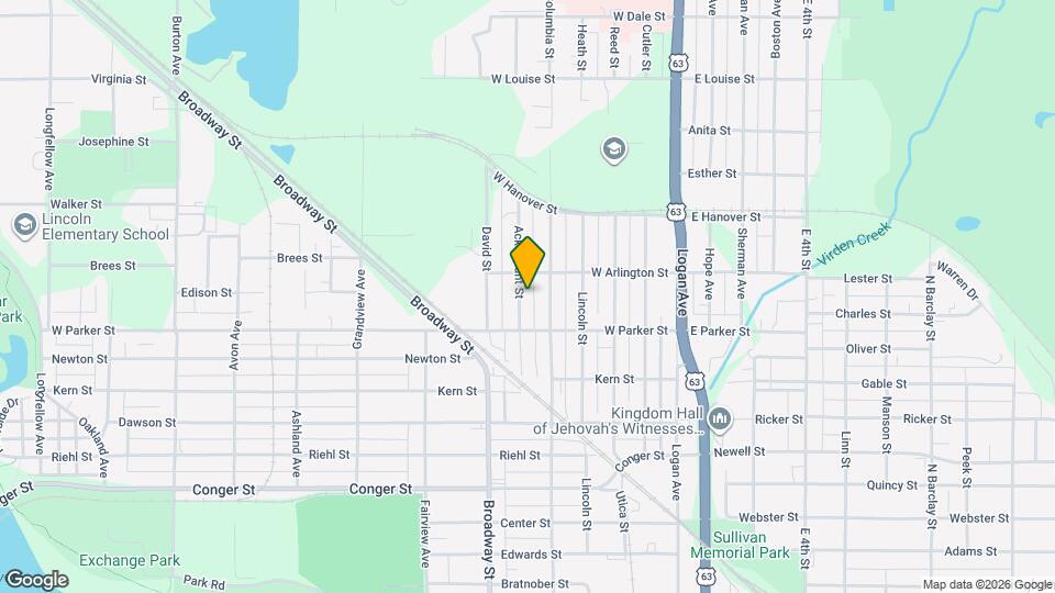 1132 Ackermant St Map and Location Details