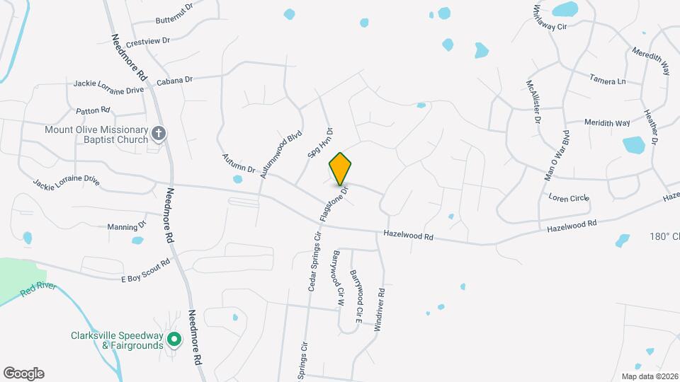 1724 Flagstone Dr Map and Location Details