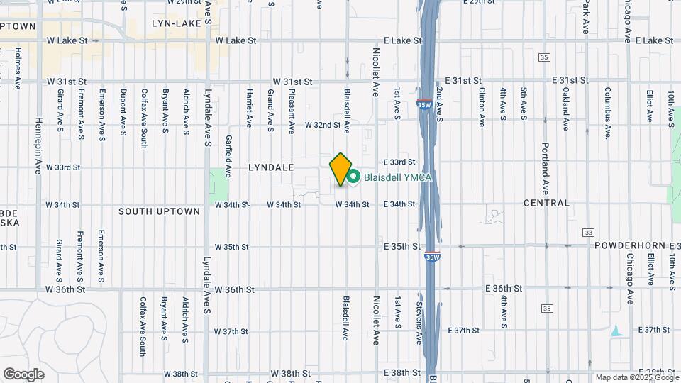 3334 Blaisdell Ave Map and Location Details