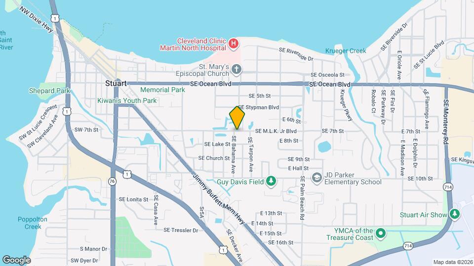 701 SE Bahama Ave Map and Location Details