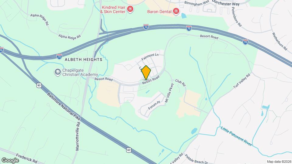 11003 Resort Road Map and Location Details