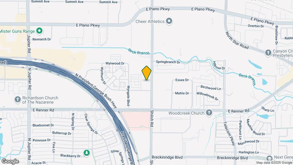 340 Greenhouse Dr Map and Location Details