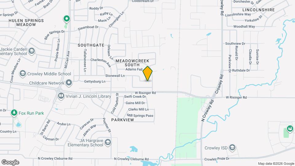 2513 Stonewall Ln Map and Location Details
