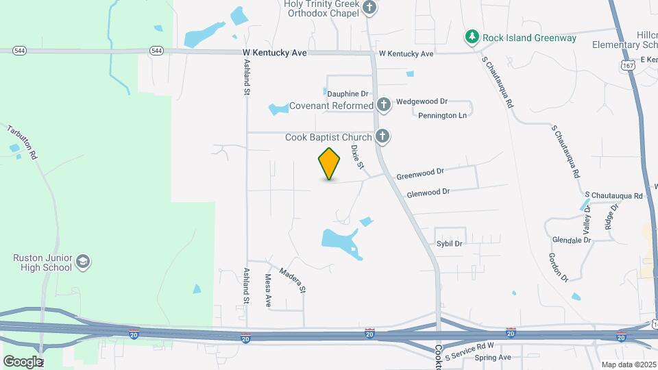 1911 Mimosa Dr Map and Location Details