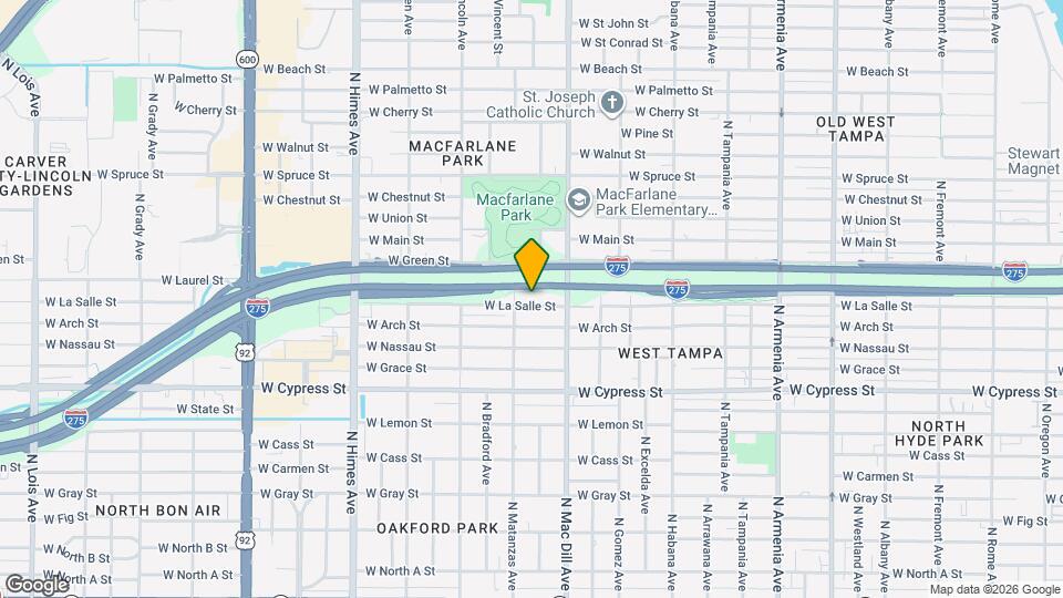 3117 W La Salle St Map and Location Details