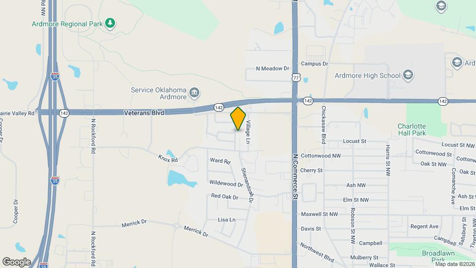 2302 Shenandoah Dr Map and Location Details