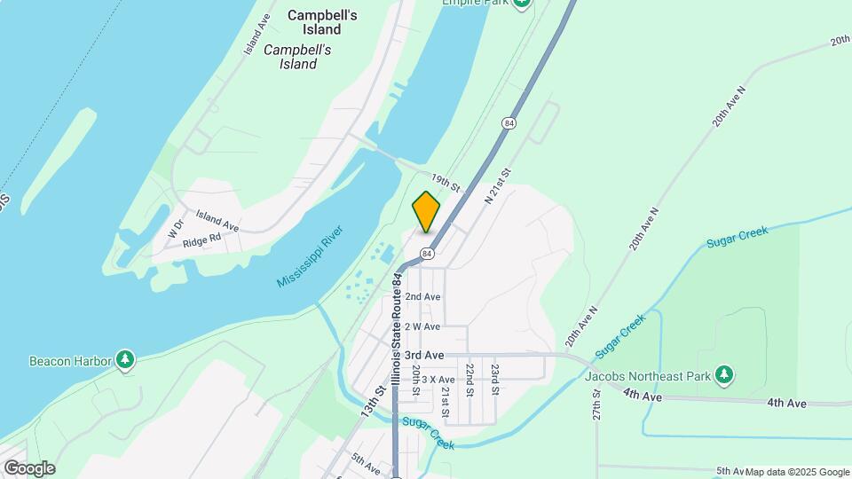 201 N 20th St Map and Location Details