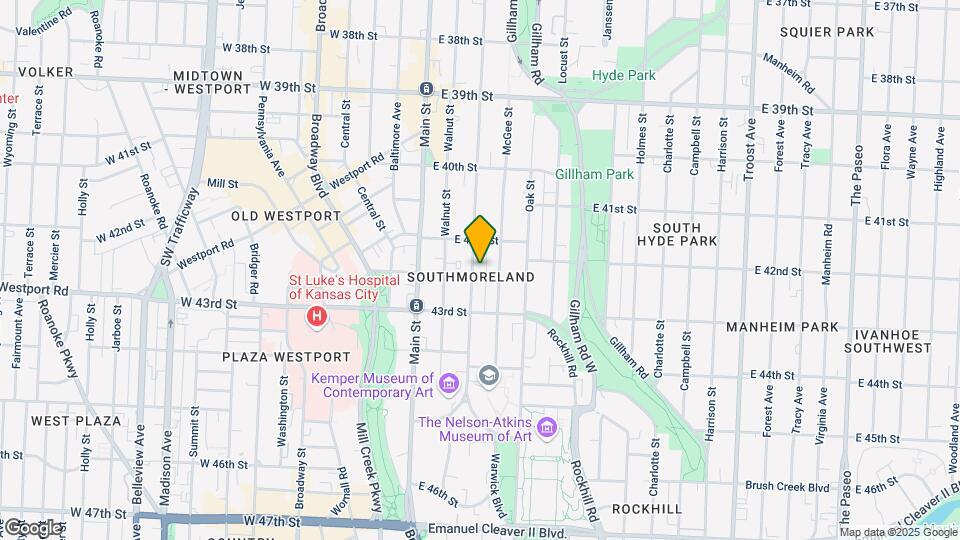 4115 Warwick Blvd Map and Location Details