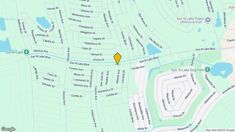 7305 Sun N Lake Blvd Map and Location Details