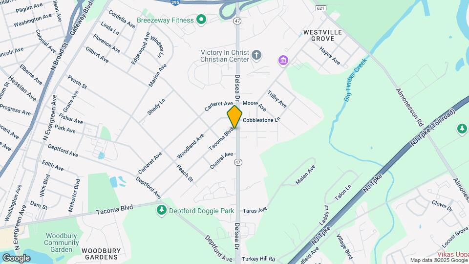1112 Delsea Dr Map and Location Details