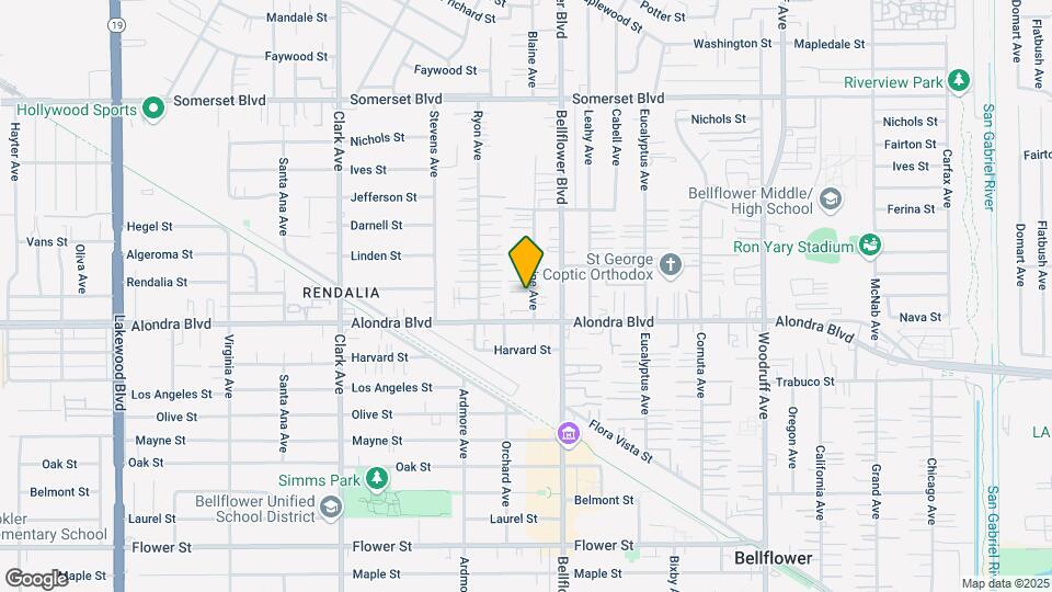 15735 Blaine Ave Mapa y Detalles de la Ubicación