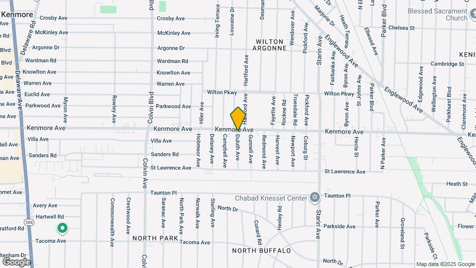 84 Duluth Ave Map and Location Details