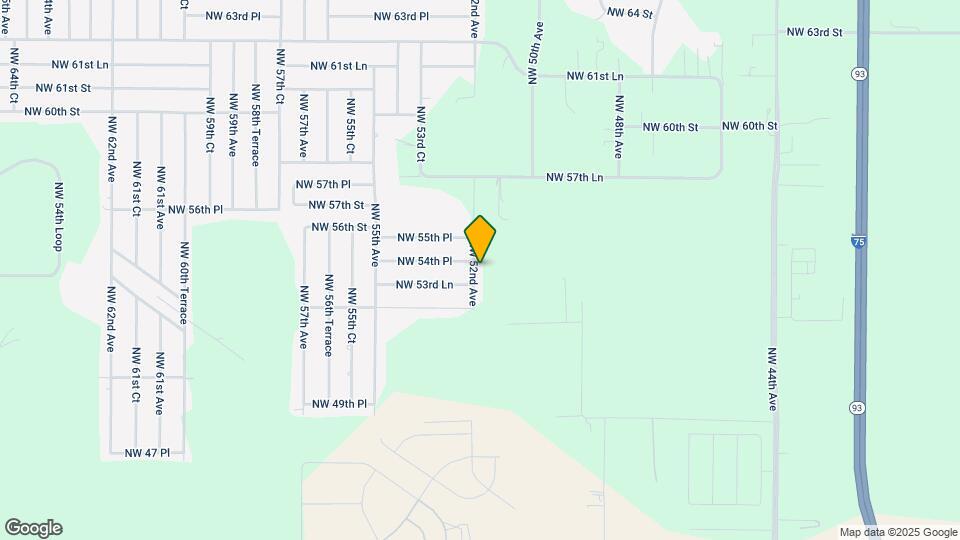 5423 NW 52nd Ave Mapa y Detalles de la Ubicación