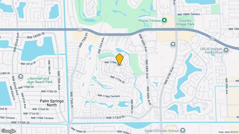 7012 NW 179th St Map and Location Details