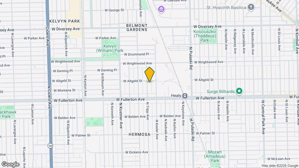 2453 N Tripp Ave Map and Location Details