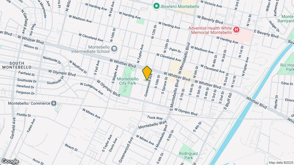 141 S Greenwood Ave Map and Location Details