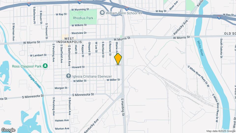 1401 Blaine Ave Map and Location Details
