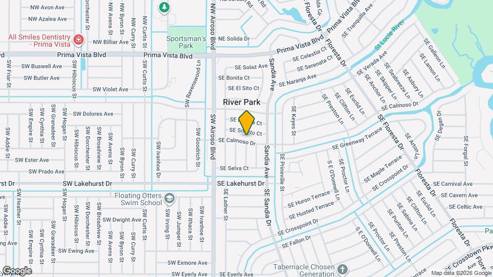 141 SE Calmoso Dr Map and Location Details