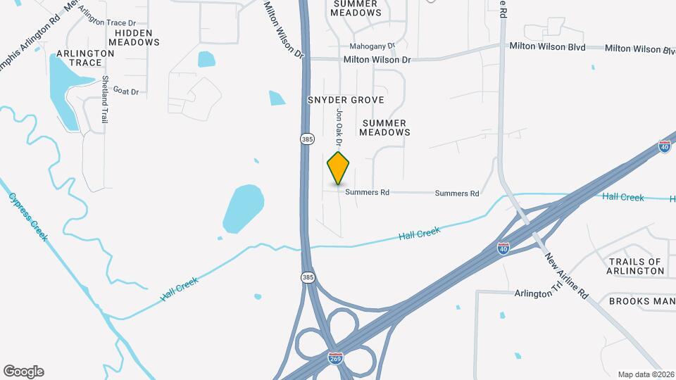 5011 Jon Oak Dr Map and Location Details