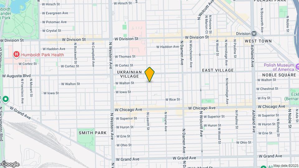 2149-2157 W Walton St Map and Location Details