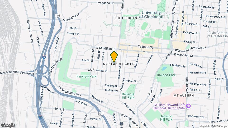 2327 Rohs St Map and Location Details