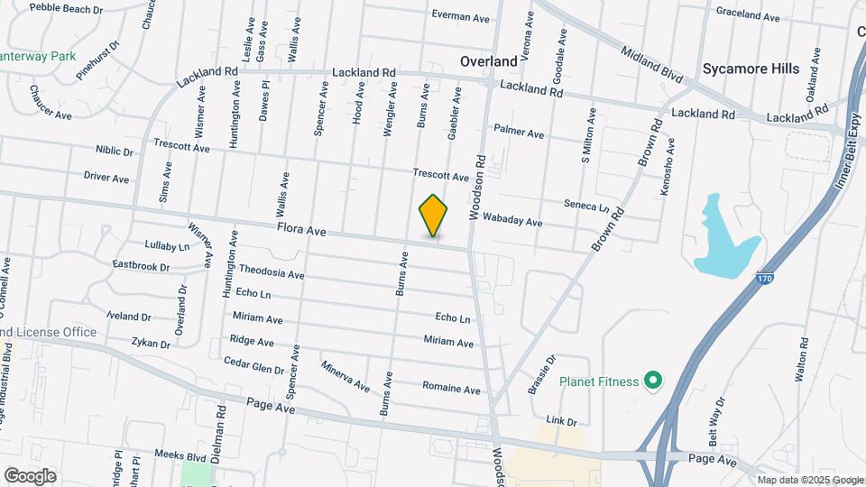 2201 Gaebler Ave Map and Location Details