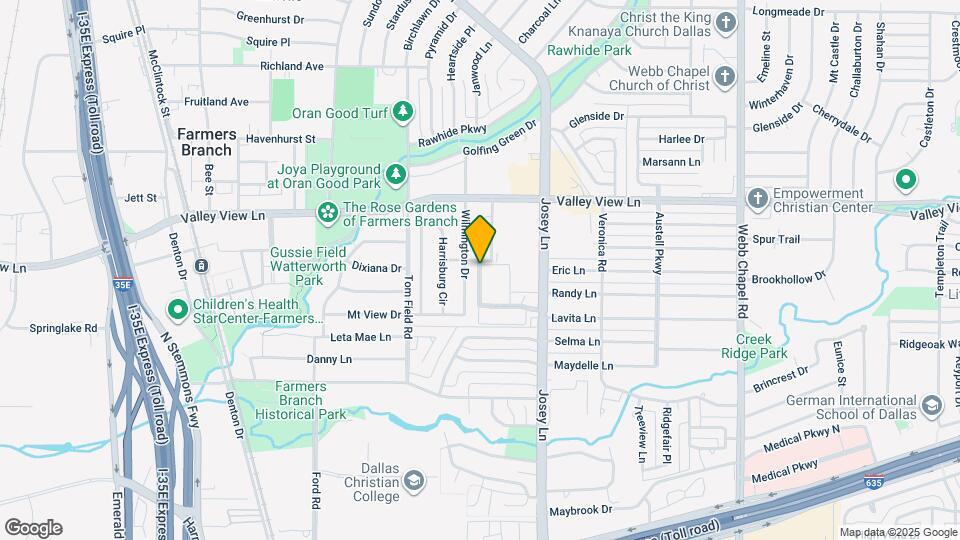 2800 Escada Dr Map and Location Details