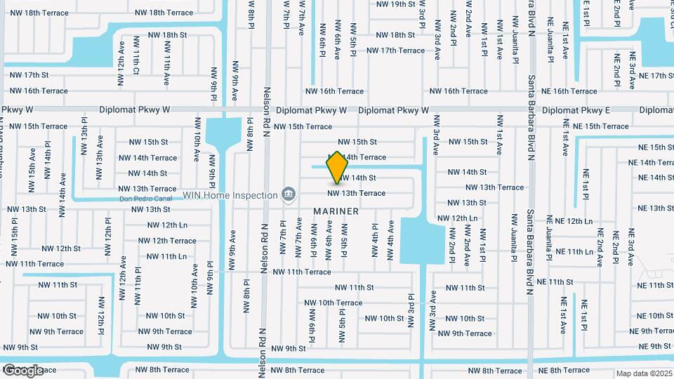 537 NW 13th Terrace Map and Location Details