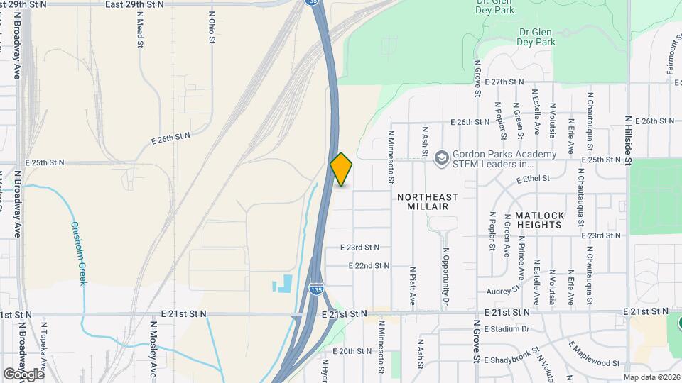 1723 E McFarland St Map and Location Details