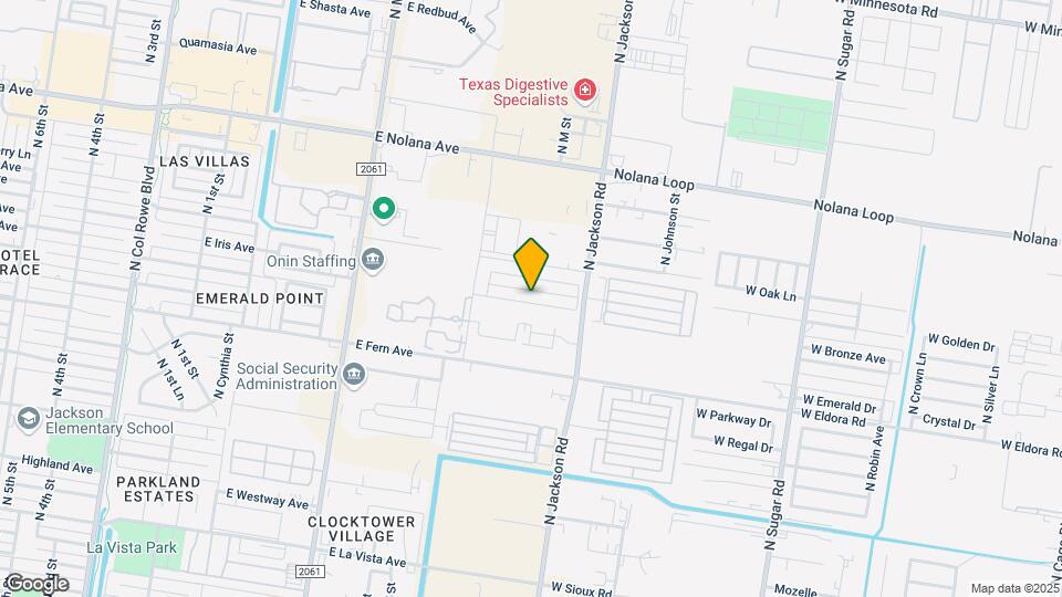 1313 E Hibiscus Ave, Unit 2 Map and Location Details